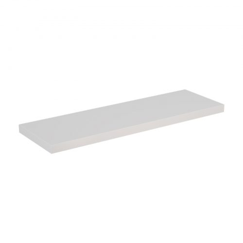 Flexi Storage Decorative Shelving Style Shelf White Matt 600 x 190 x 24mm isolated