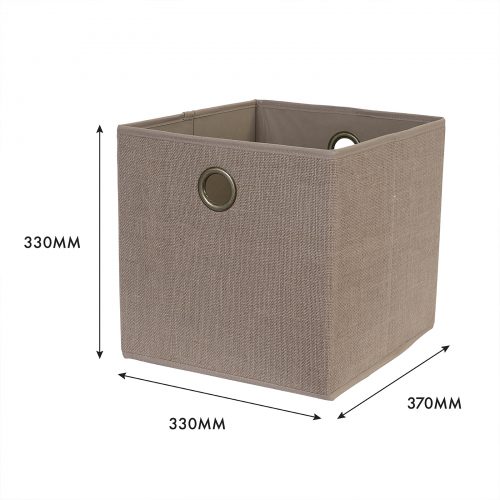 Flexi Storage Clever Cube Premium Fabric Insert Urban Canvas isolated