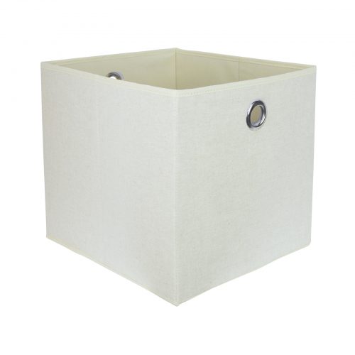 Flexi Storage Clever Cube Premium Fabric Insert Sandy White isolated