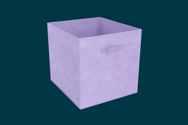 Flexi Storage Clever Cube Fabric Insert Lilac Fusion isolated