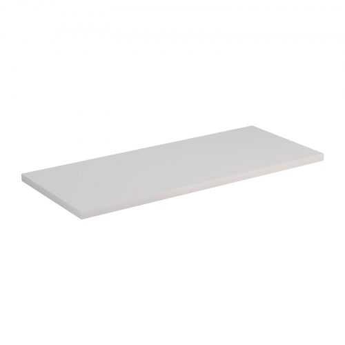 Flexi Storage Home Solutions Timber Shelf White 600x250x16mm isolated