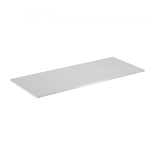 Flexi Storage Home Solutions Timber Shelf White 1200x500x16mm isolated