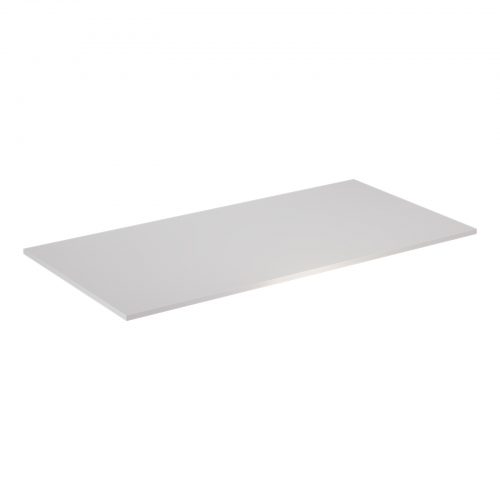 Flexi Storage Home Solutions Timber Shelf White 1200x600x16mm isolated