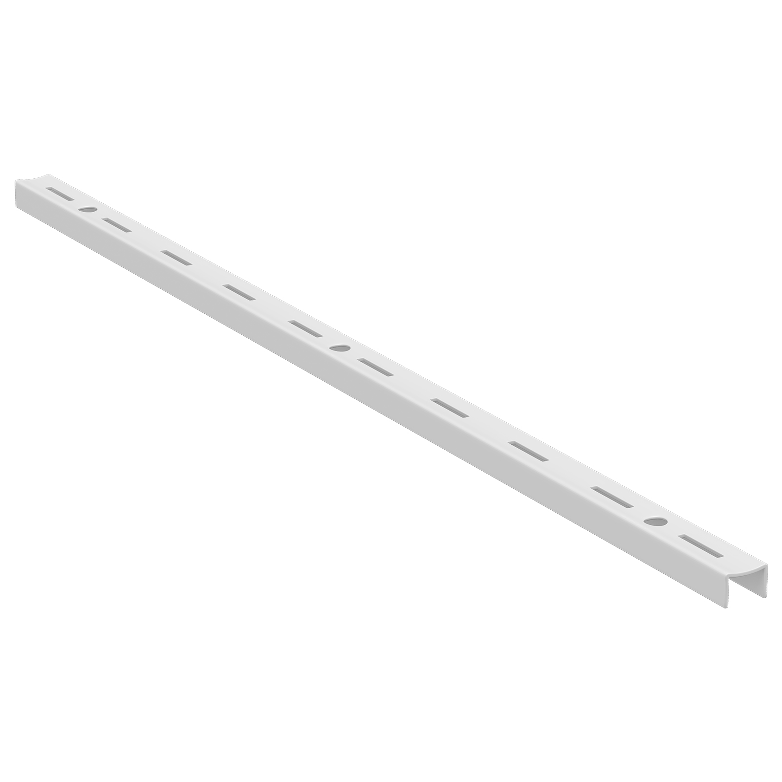 Home Solutions Single Slot Wall Strip White 500mm