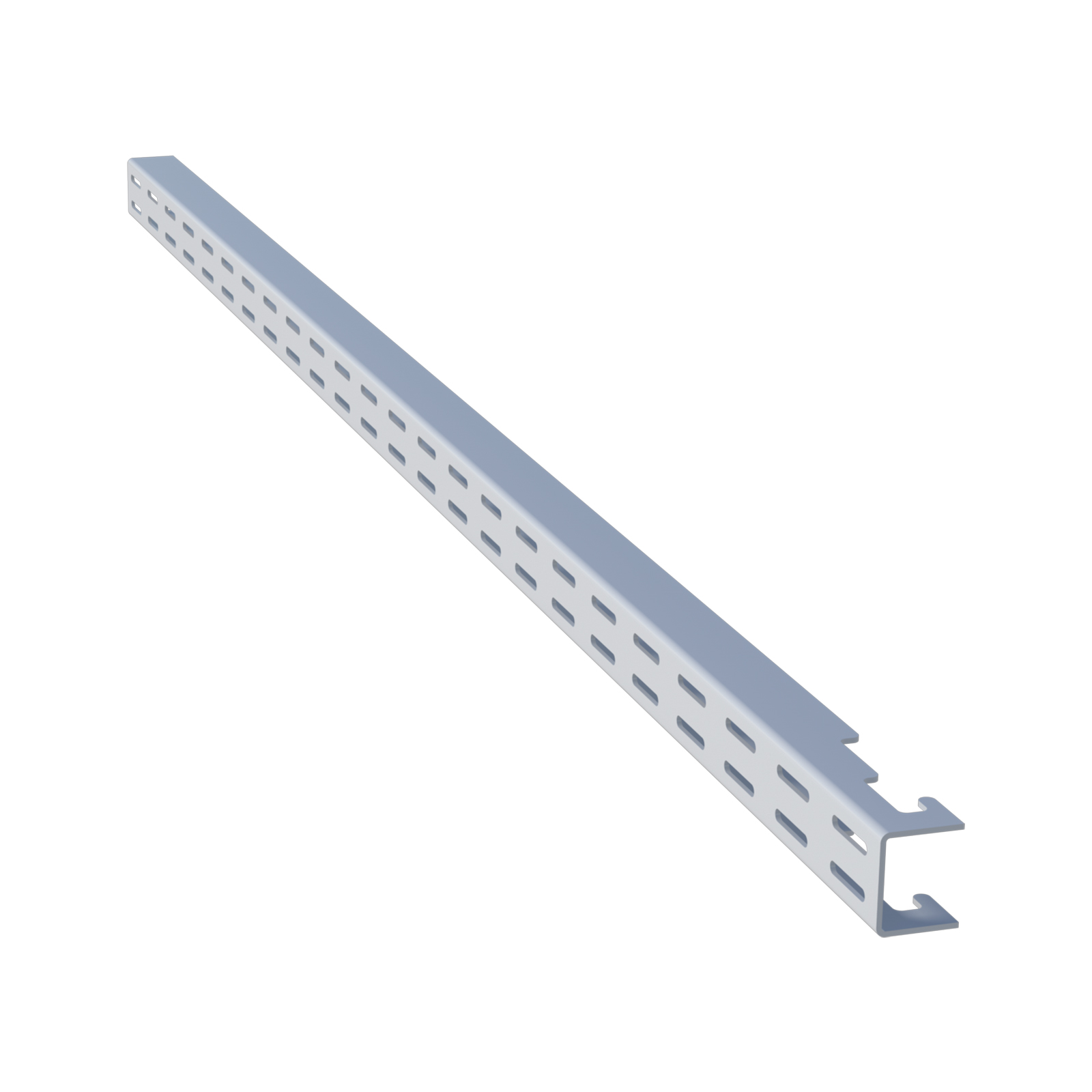 Home Solutions Double Slot Wall Strip White 762mm