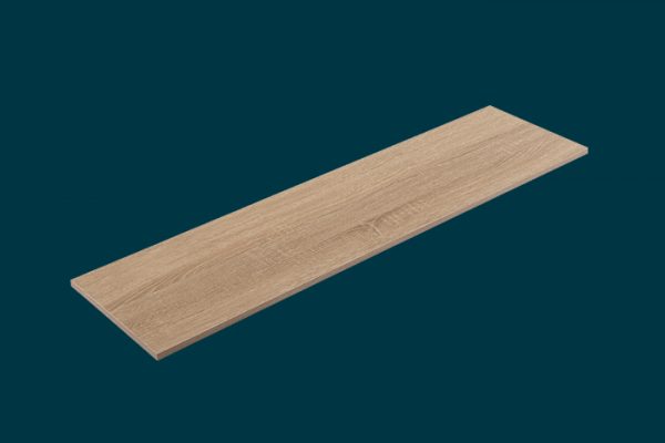 Flexi Storage Home Solutions Timber Shelf Oak 1200x300x16mm isolated