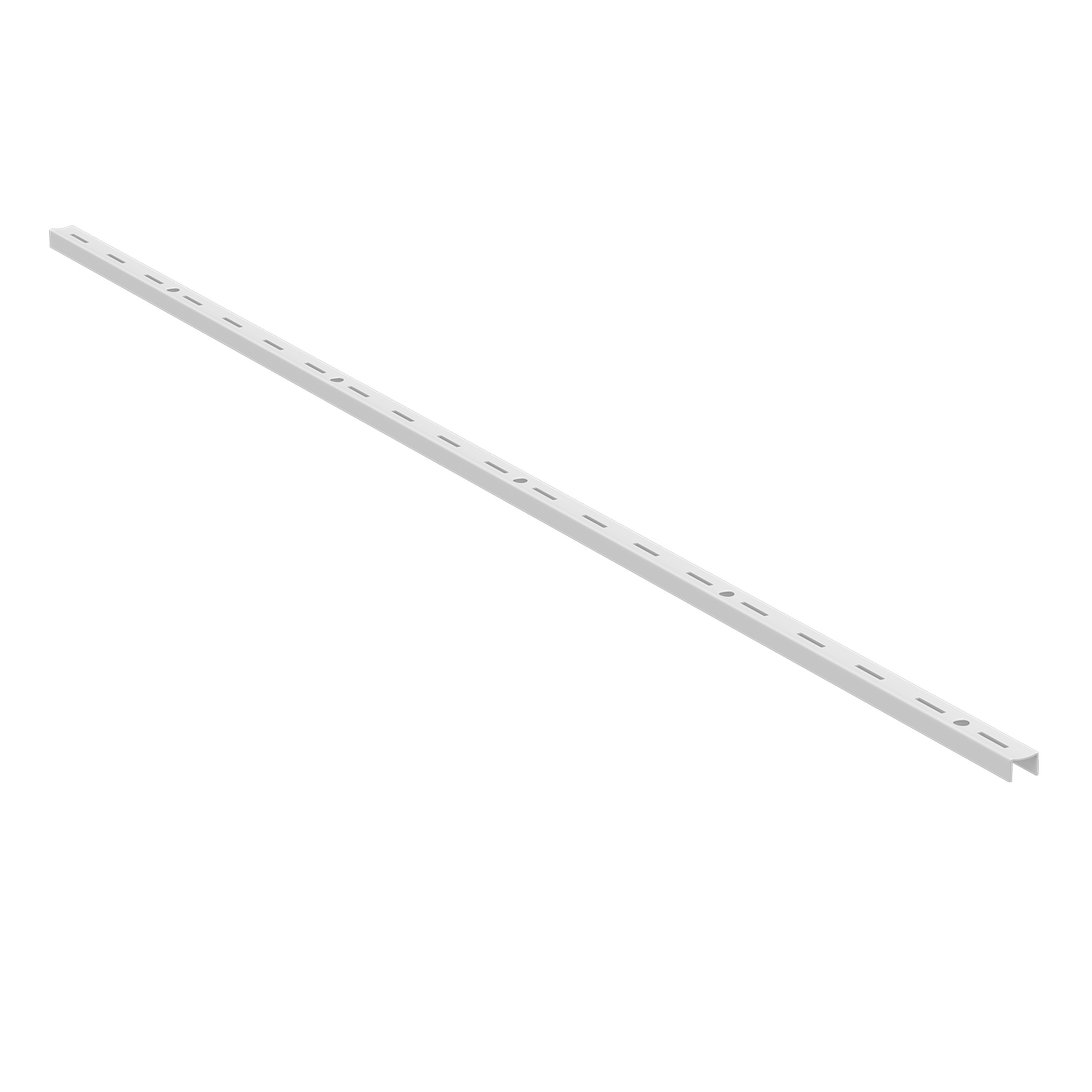 Home Solutions Single Slot Wall Strip White 1000mm