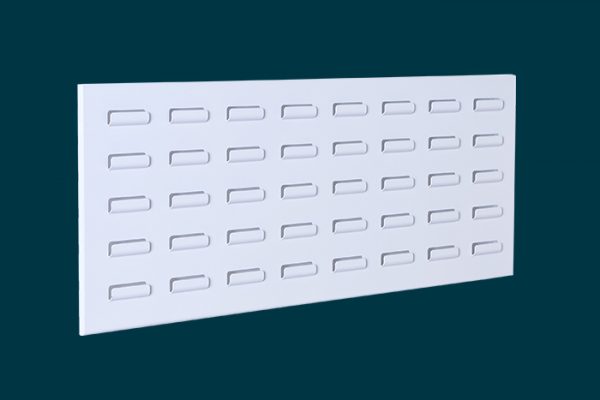 storage tote backing plate