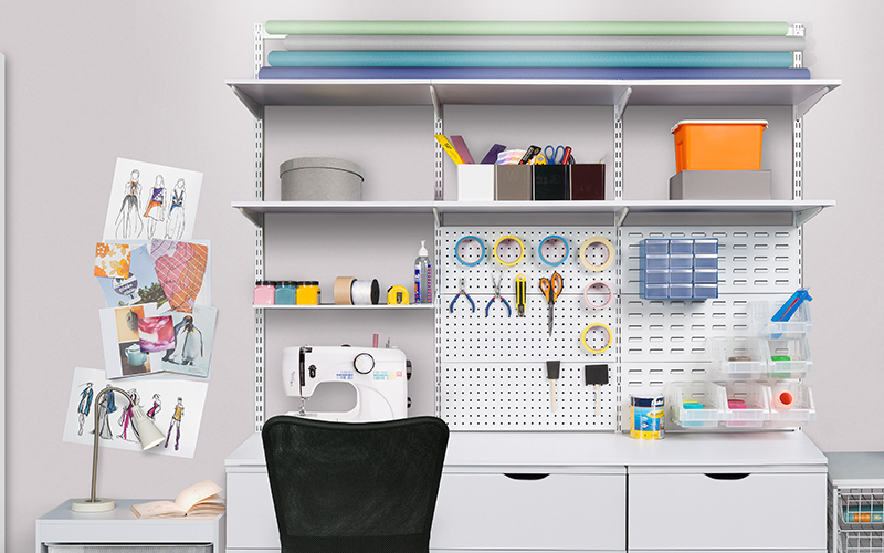 Double Slot System Flexi Storage