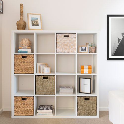 Flexi Storage Clever Cube Unit & Inserts used in lounge