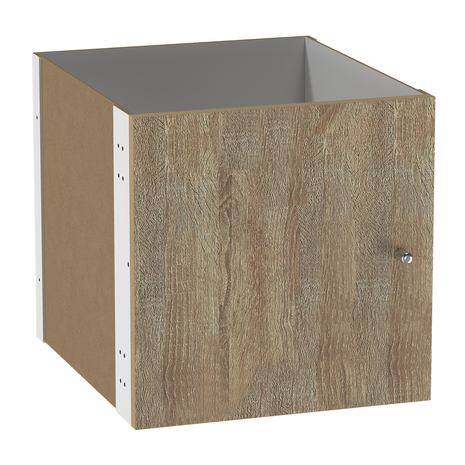 Clever Cube Timber Insert 1 Door Oak