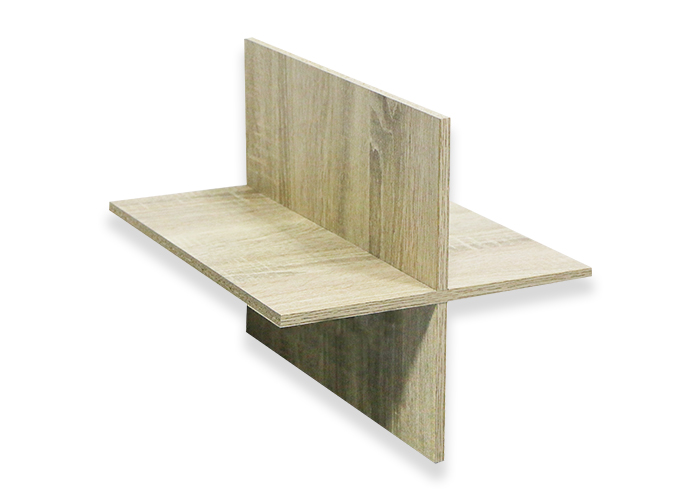 Clever Cube Timber Front Insert Gloss White – Flexi Storage