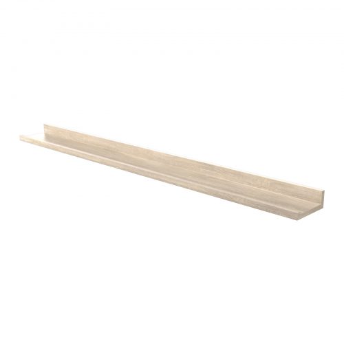 Flexi Storage Decorative Shelving Photo Shelf Oak 900x100x35mm isolated