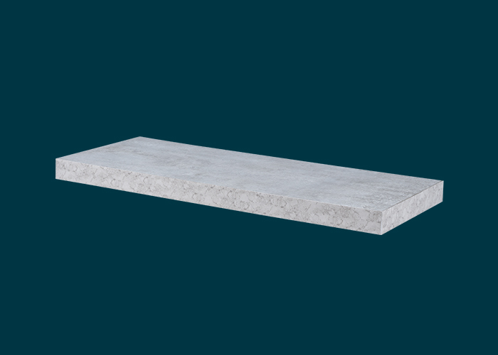 Floating Shelf Grey Concrete 600x240x38mm