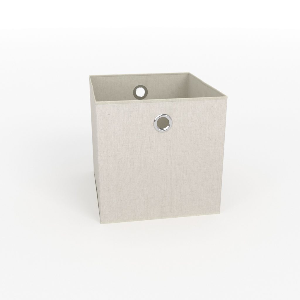 Clever Cube Premium Fabric Insert Sandy White Flexi Storage