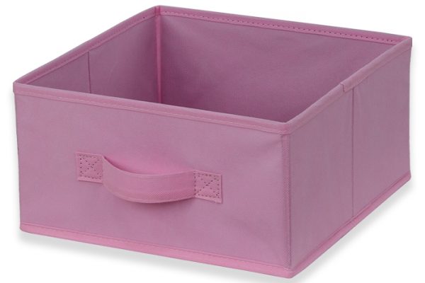 Flexi Storage Kids Fabric Insert Pale Pink isolated