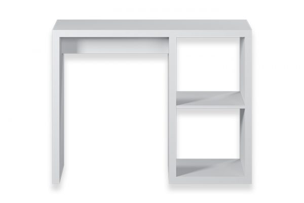 white cube desk