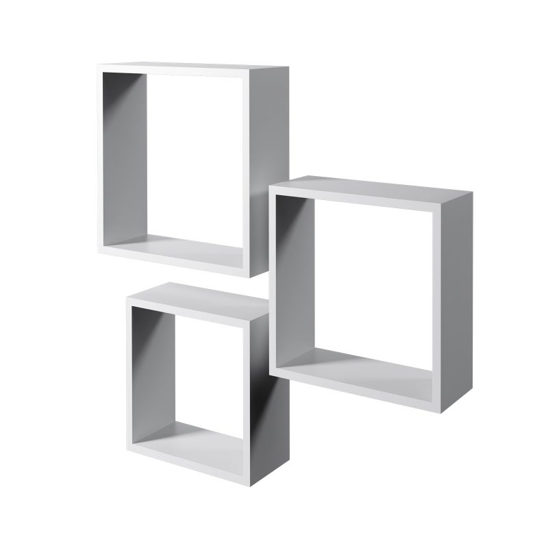 Wall Mount Cubes & Coat Shelves Flexi Storage