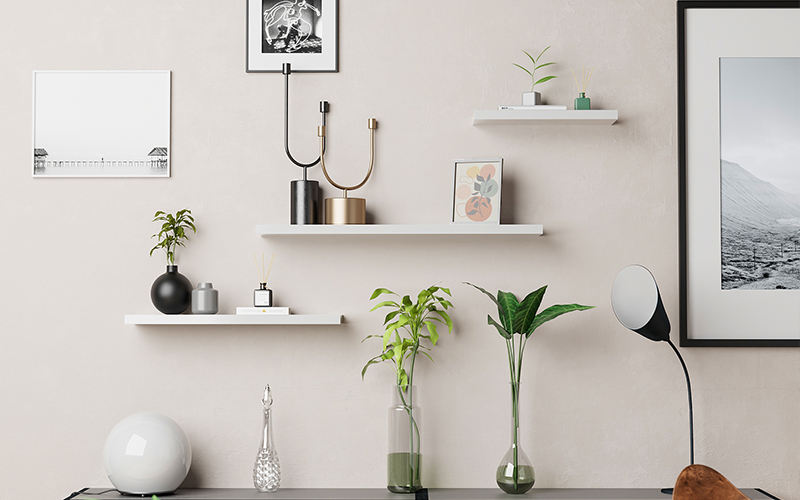 Floating Shelves Flexi Storage