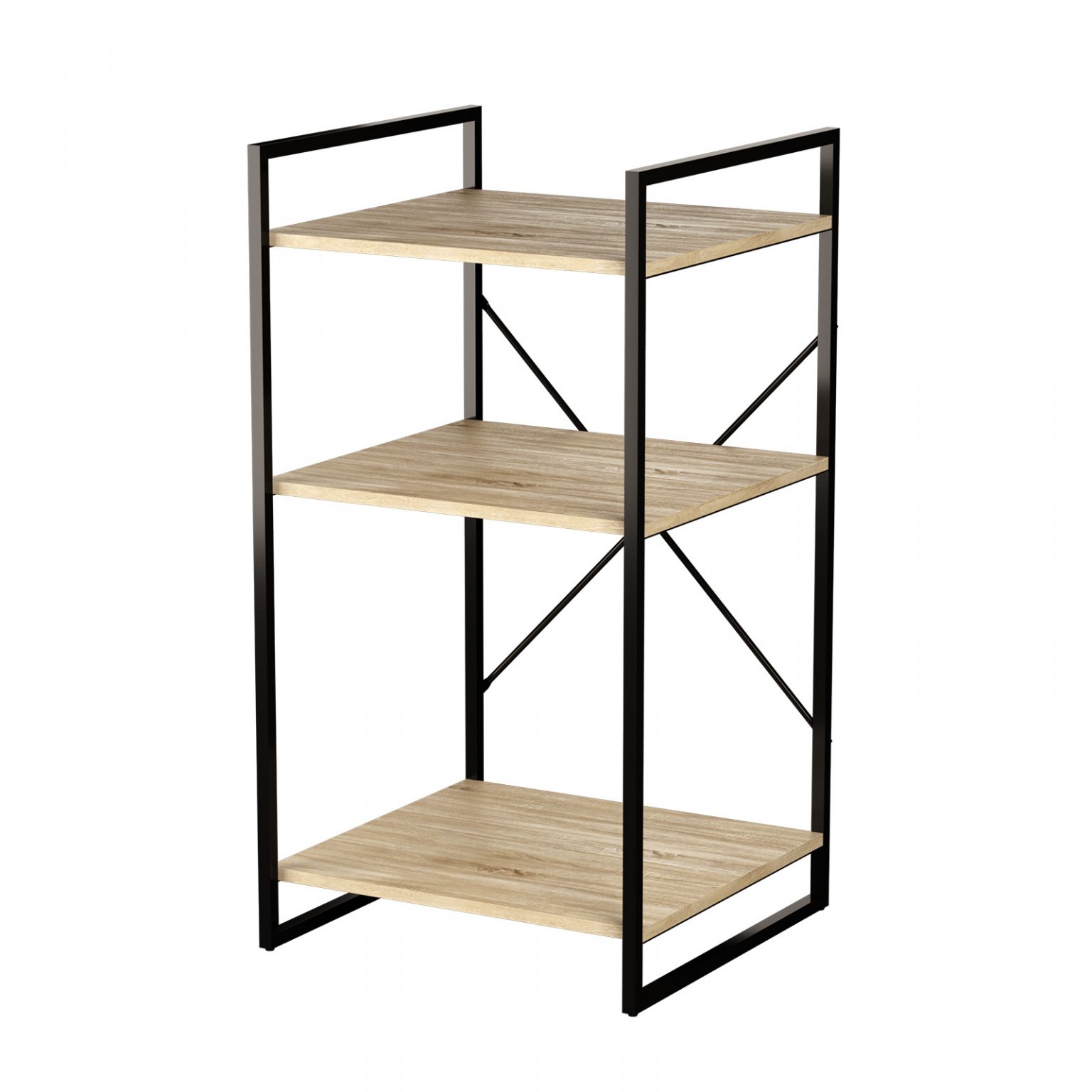 Freestanding End Component With & Mirror & Shelf Flexi Storage