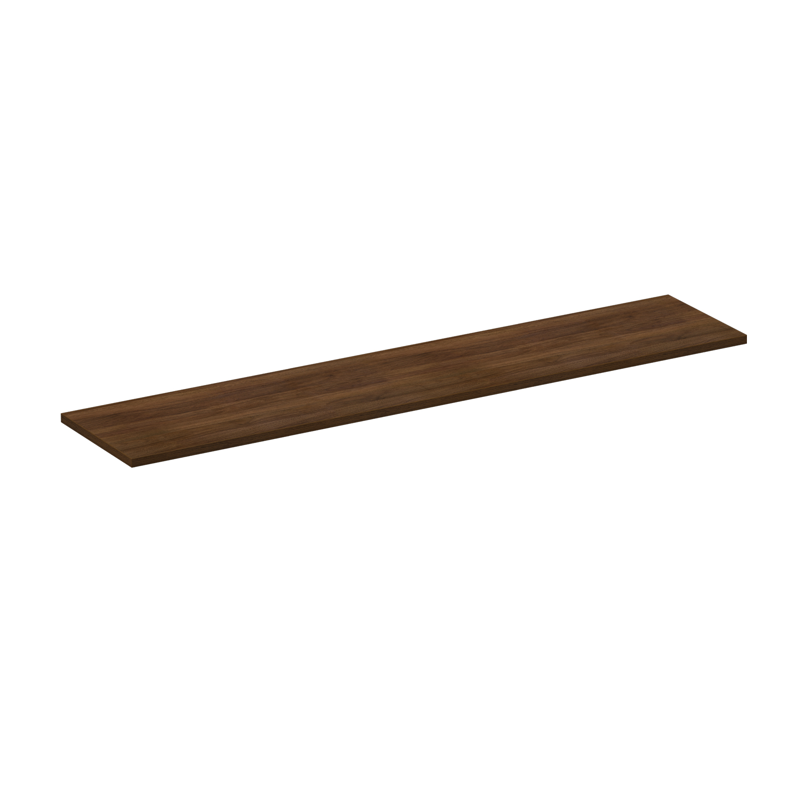 Home Solutions Shelf Walnut 1200x250x16mm