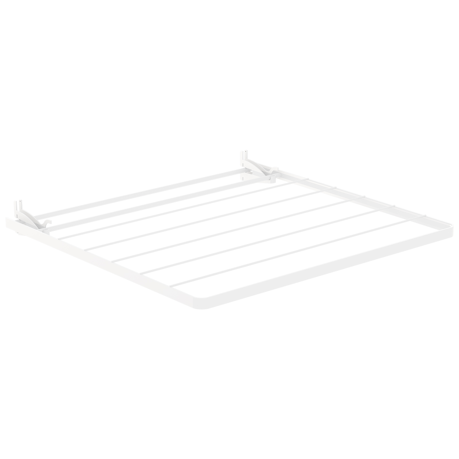 Home Solutions White Folding Drying Rack