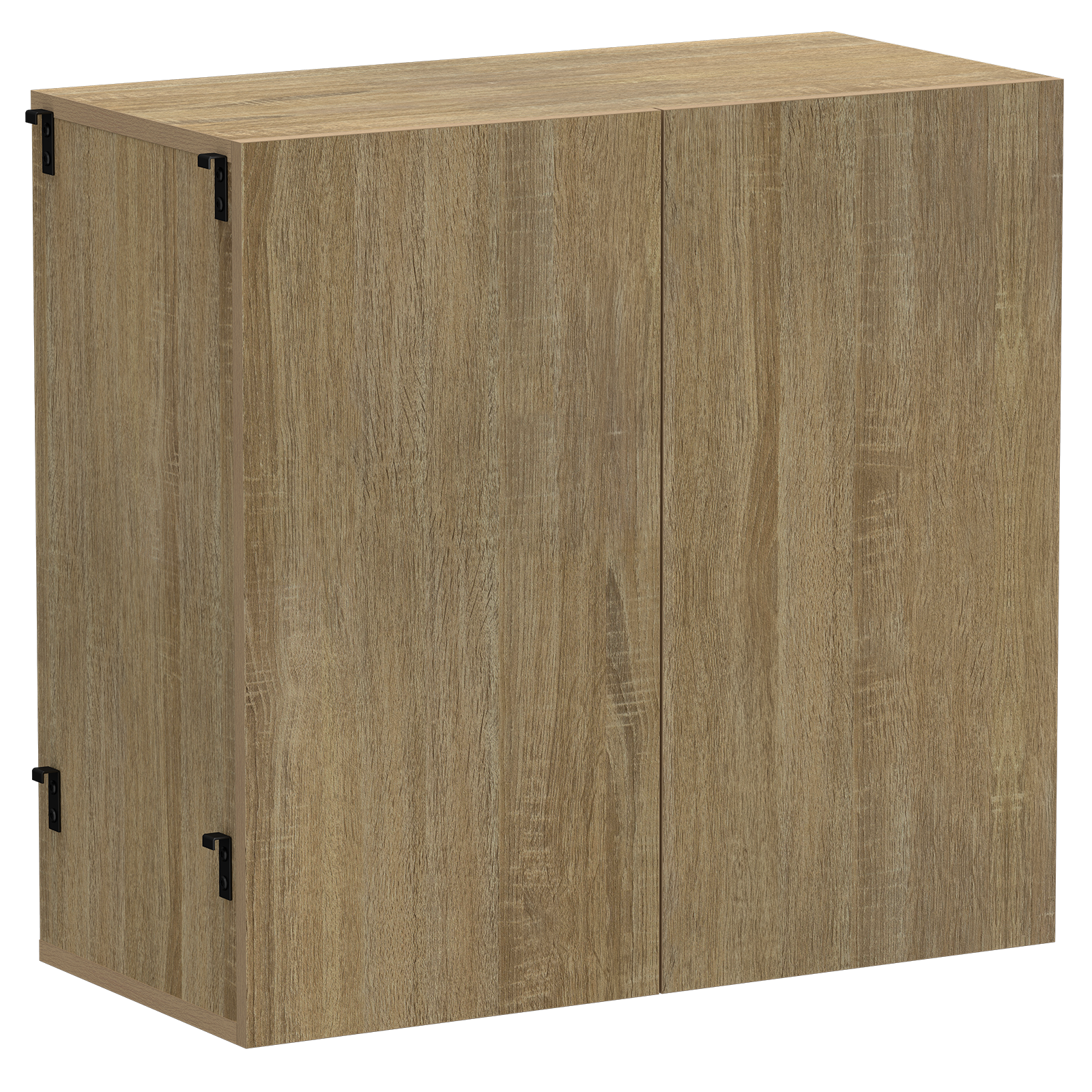 Silhouette Large 2 Door Cabinet Oak