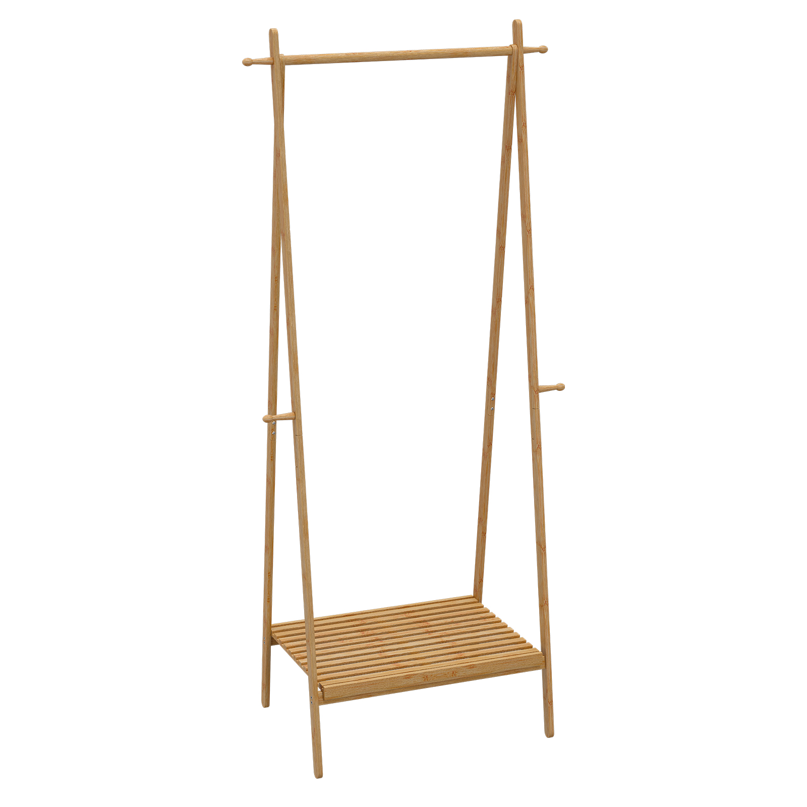 Bamboo Foldable Garment Rack