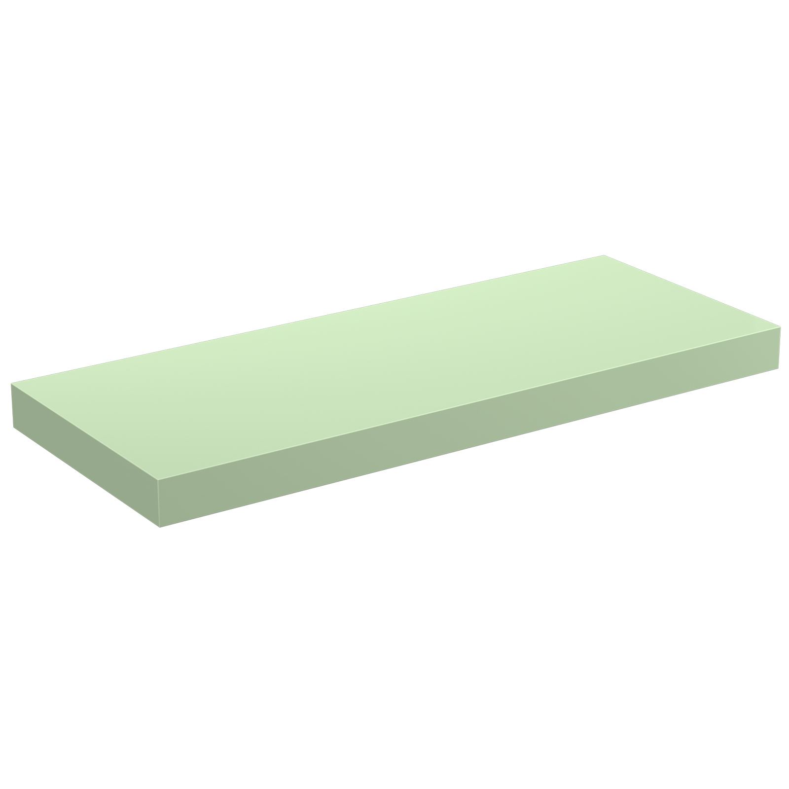 Floating Shelf Misty Jade 600x240x38mm