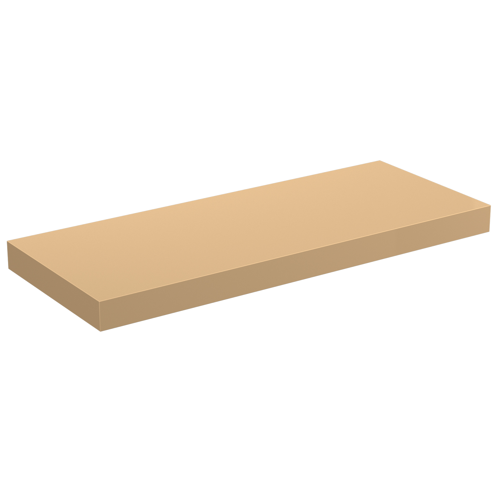 Floating Shelf Macadamia 600x240x38mm