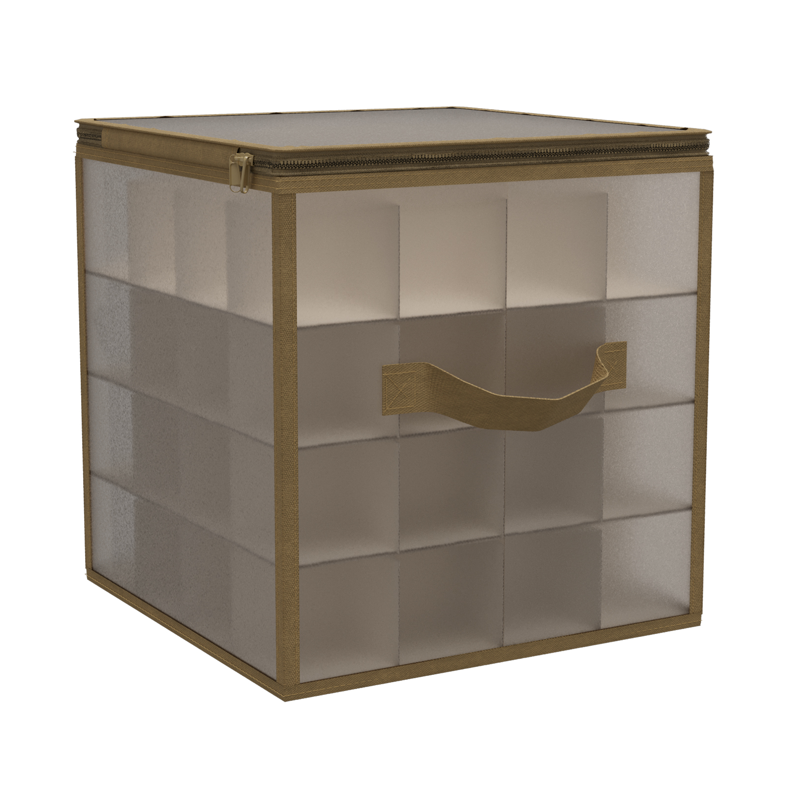 Christmas Ornament Storage Box Clear