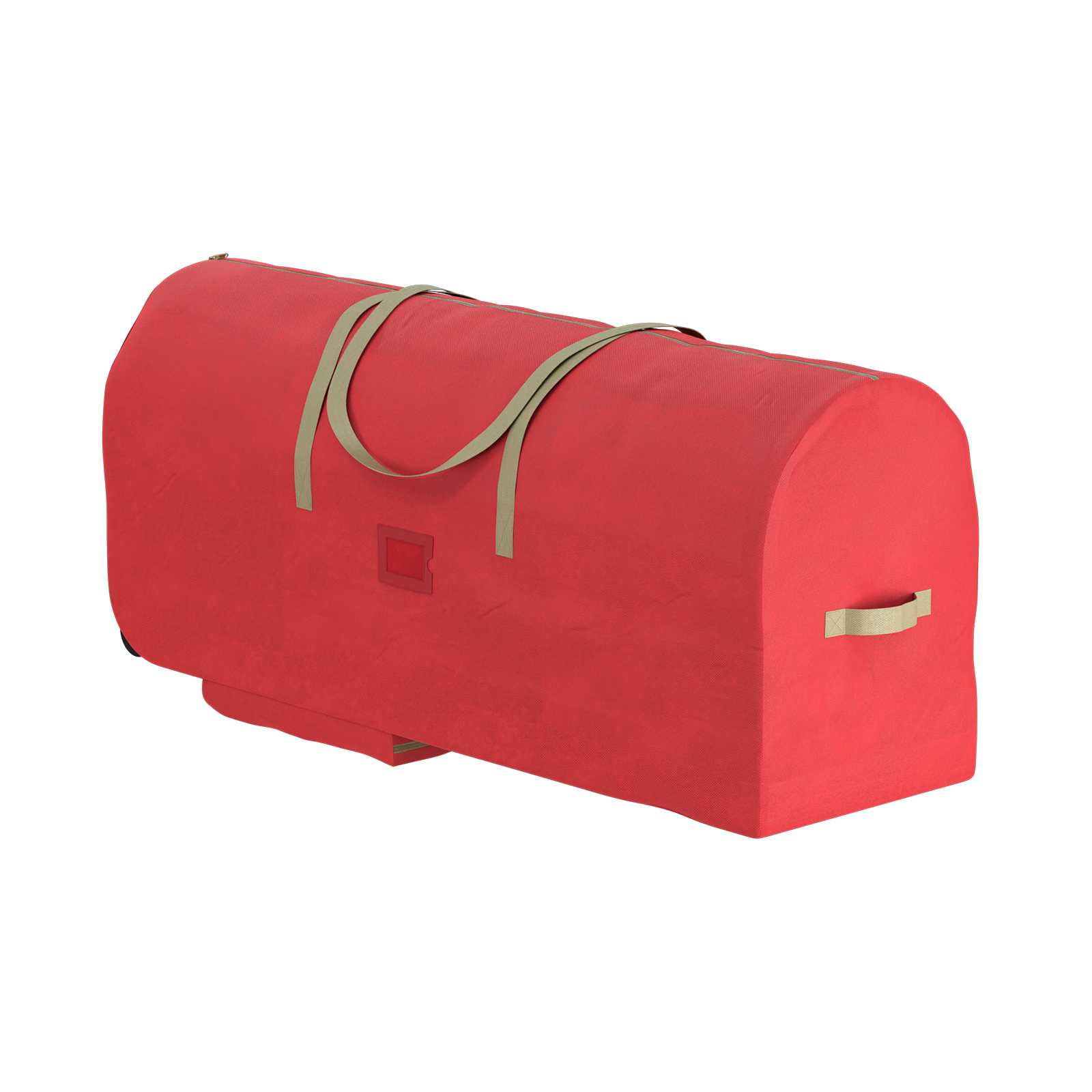 Christmas Tree Rolling Storage Bag Red